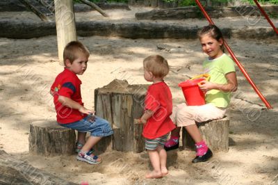 on the playground