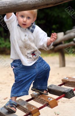 on the playground