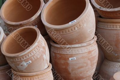 ceramic pots