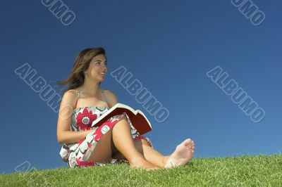 Woman reading