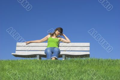 Woman relaxing