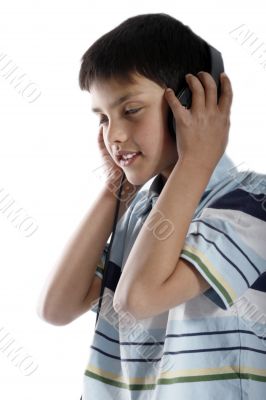 boy with headphone