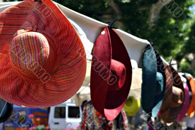 Colorful hats