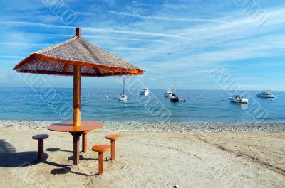 Chillout at the beach