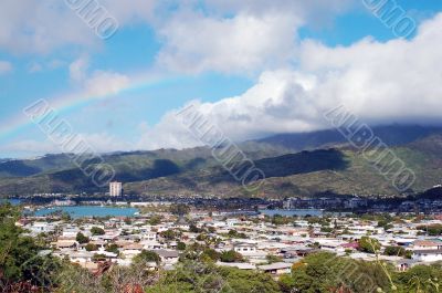 Rainbow over Waikiki