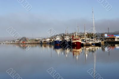 Boat Harbor at Lakes Entrance