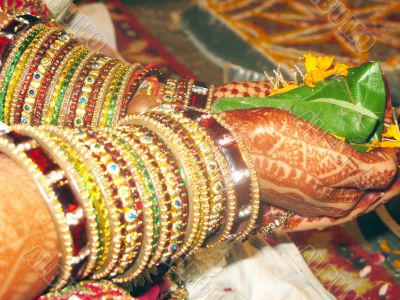 Bride in Indian Marriage