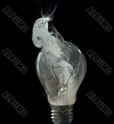 cracked bulb