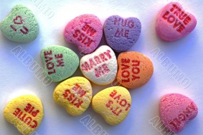 Love Heart Candy