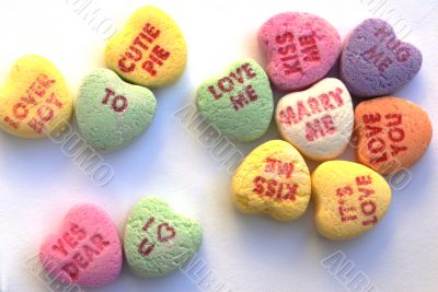 Valentine Love Heart Candy