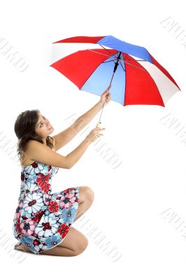 Umbrella Woman