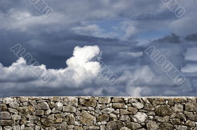 Stone wall