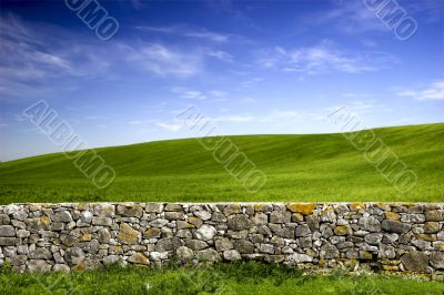 Stone wall