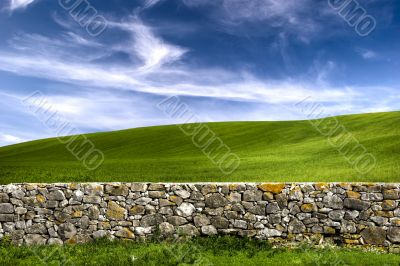 Stone wall