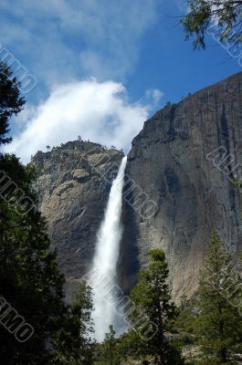 Lower Yosemite falls Yosemite National Park