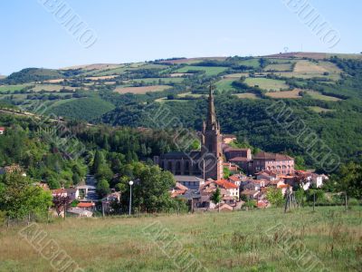 Typical french village