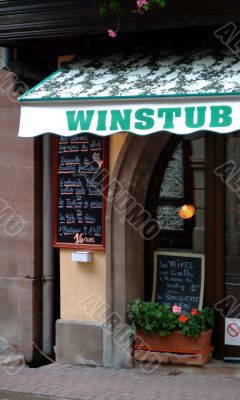 winstub is a typical winebar in Alsace