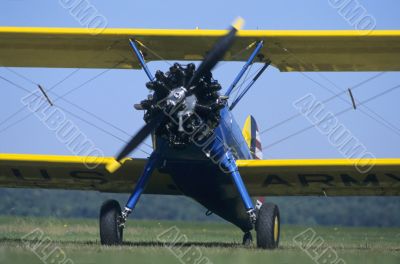 Biplane Boeing PT-17 Kaydet / Stearman model 75