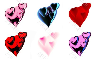 Beautiful hearts