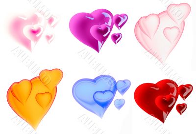 Beautiful hearts