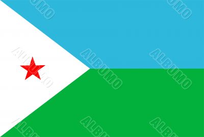 Djibouti Flag