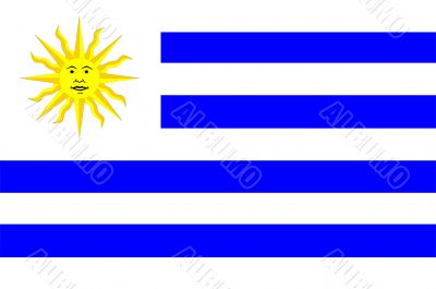 Flag Of Uruguay