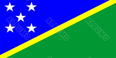 Solomon Islands Flag