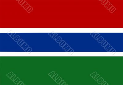 Flag Of Gambia