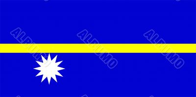 Nauru Flag