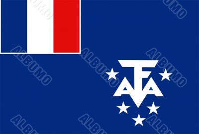 French Southern Territories Flag