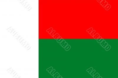 Flag Of Madagascar