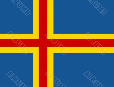 Aland Flag