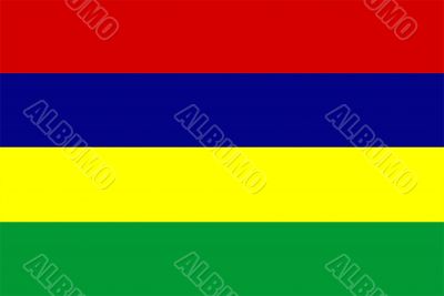 Flag Of Mauritius