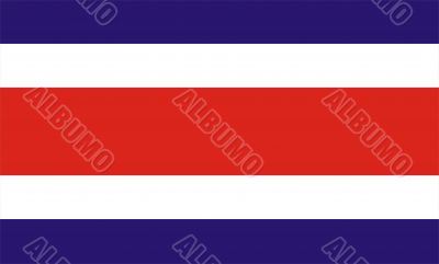 Flag Of Costa Rica