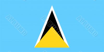 Saint Lucia Flag