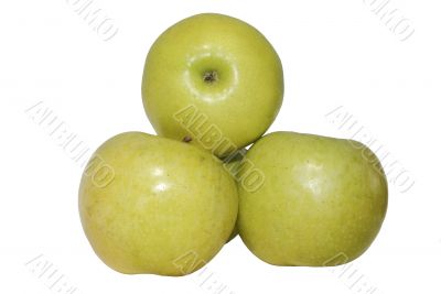 green apples