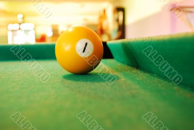 billiard ball