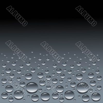 background with drops