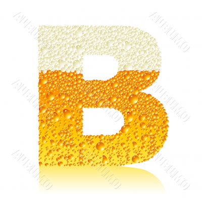 alphabet beer B