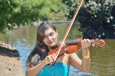 Music by the lake