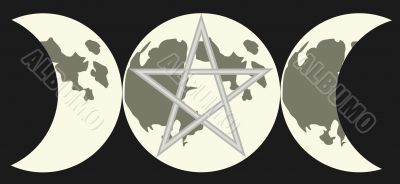 Symbol of The Triple Goddess