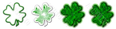 Big Saint Patrick`s shamrock