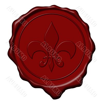 Royal sign wax seal