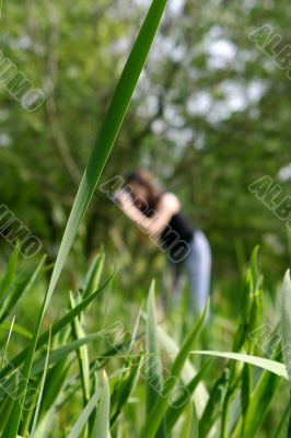 Naturalist woman photographer