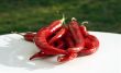 hot red chillies