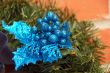 Christmas Decoration Balls and Leaves