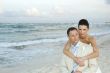 Caribbean Beach Wedding - Bride and Groom