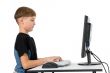 Boy on His Computer