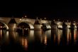 Charles bridge at night