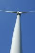 close up of a windturbine